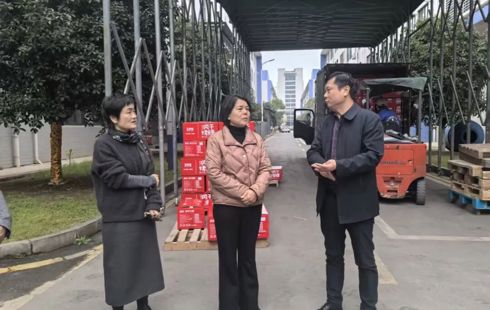 余习琼赴常德高新区调研食品加工（医美大健康）企业